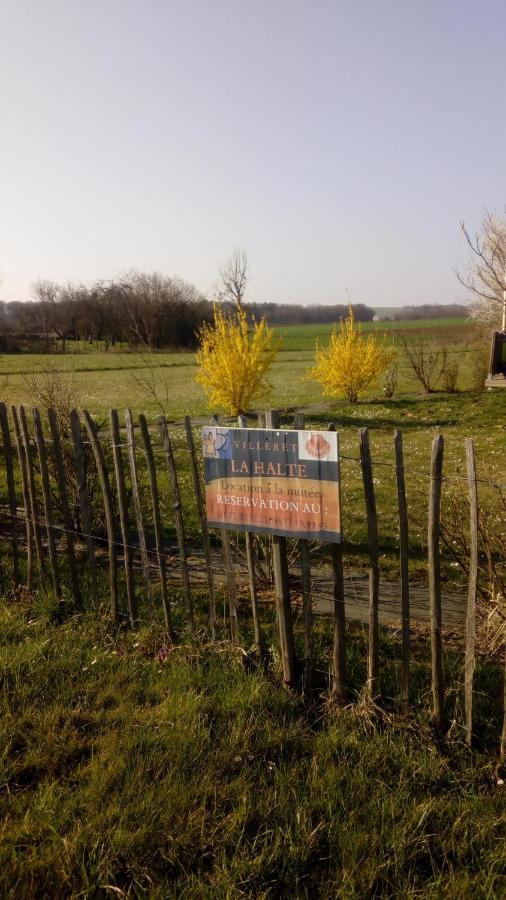 Vila La Halte Villeret Exteriér fotografie